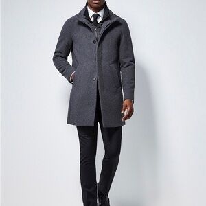 Matinique Harvey stand-collar coat Trench Coat